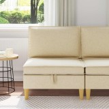 vidaXL Sofa cu Depozitare Țesătură 42027101