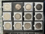 Clasor cu monede argint, Europa