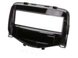 Cadru Radio 1 DIN Negru Luciu PER.PIC pentru Citro&euml;n, Peugeot, Toyota