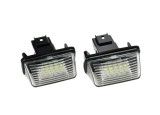 Set 2 buc lampa numar CITROEN BERLINGO (7_), 02.2008-2018; C3, 2002-2016; C5 (DC/DE), 03.2001-2008; SAXO (S0/S1), 1999-2004; XSARA (N0/N1/N2), 07.199