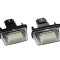 Set 2 buc lampa numar CITROEN BERLINGO (7_), 02.2008-2018; C3, 2002-2016; C5 (DC/DE), 03.2001-2008; SAXO (S0/S1), 1999-2004; XSARA (N0/N1/N2), 07.199