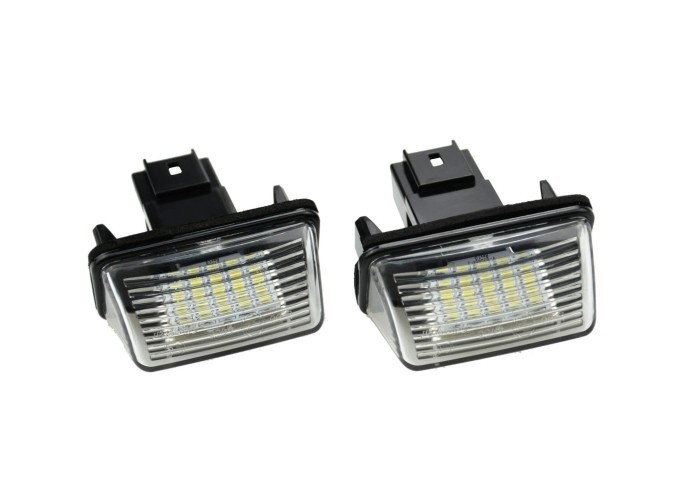 Set 2 buc lampa numar CITROEN BERLINGO (7_), 02.2008-2018; C3, 2002-2016; C5 (DC/DE), 03.2001-2008; SAXO (S0/S1), 1999-2004; XSARA (N0/N1/N2), 07.199