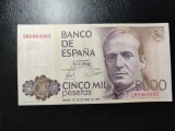 SPANIA 5000 PESETAS 1979 VF