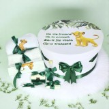 Cumpara ieftin Trusou Botez cu 8 Piese Imprimat, Simba Lion King, Culoare Verde - TB186