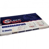 Silent Coat SC-M2-0.8 Insonorizant Auto, Folie Aluminiu, Cauciuc Sintetic, 375x265x0.2mm, Antifonare Auto