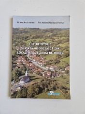 Mot Raul Adrian, File de istorie si viata bisericeasca din localitatea Slatina de Mures (Transilvania), Arad, ed. Gutenberg Univers, 2022