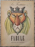 Fabule - La Fontaine// ilustratii Eugen Taru