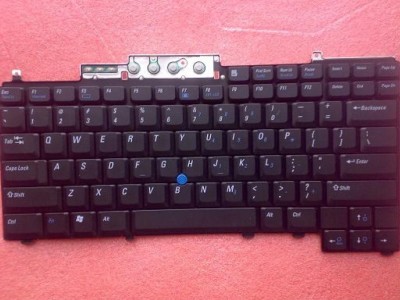Tastatura laptop noua DELL D531 BLACK New Without point stick Black US foto