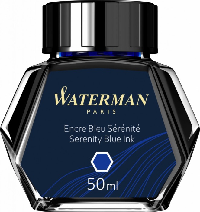 Cerneala Waterman blue washable
