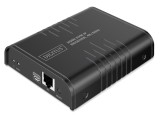 Extender HDMI DIGITUS DS-55356 cu 2x USB A metalic, 120m, soclu HDMI și DC