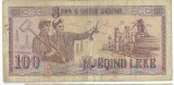 Bancnota 100 leke 1991 - Albania, cotatii foarte bune!