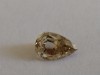 Diamant Champagne 0.19ct, Taietura Para, Claritate SI, 2.9x4.5x2.0mm