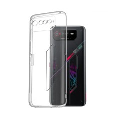 Husa silicon compatibila asus rog phone 6, pastreaza originalitatea, transparent foto