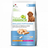 Cumpara ieftin Natural Trainer, Puppy &amp; Junior Mini &amp; Toy cu Pui, 7 kg