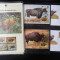 Serie timbre fauna WWF animale bivol nestampilat postale filatelice