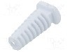 Man&amp;#351;on pentru cabluri, panou max. 3,5mm, {{Material}}, FIX&amp;FASTEN - FIX-4.5X25-WH