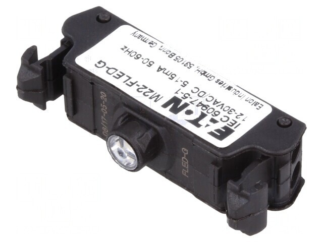 Lumină LED Verde 22mm RMQ-Titan