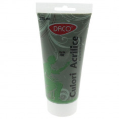 Vopsea Acril DACO Verde Sap, 200 ml, Tempera Acrilica, Culori Acrilice, Vopsea Acrilica, Vopsele Acrilice, Tempera Acril, Vopsea Verde Sap, Acrilica V