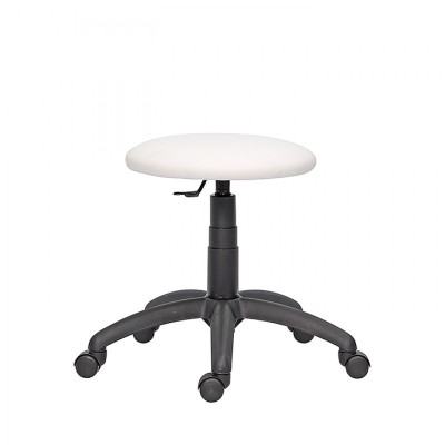 SCAUN PROFESIONAL TABURET LABOR - Plastic cu rotile - Fara inaltator - Standard foto