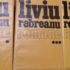 LIVIU REBREANU ROMANE 3 VOLUME