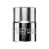 Tubulara hexagonala scurta 24 mm, prindere 3/4, 6 puncte, NEO
