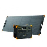 Cumpara ieftin Pachet Statie de incarcare electrica portabila PECRON E3600LFP, 3072Wh (pana la 15360Wh), 3600W, 230V, incarcare super rapida 1.5h, LiFePO4, MPPT dual