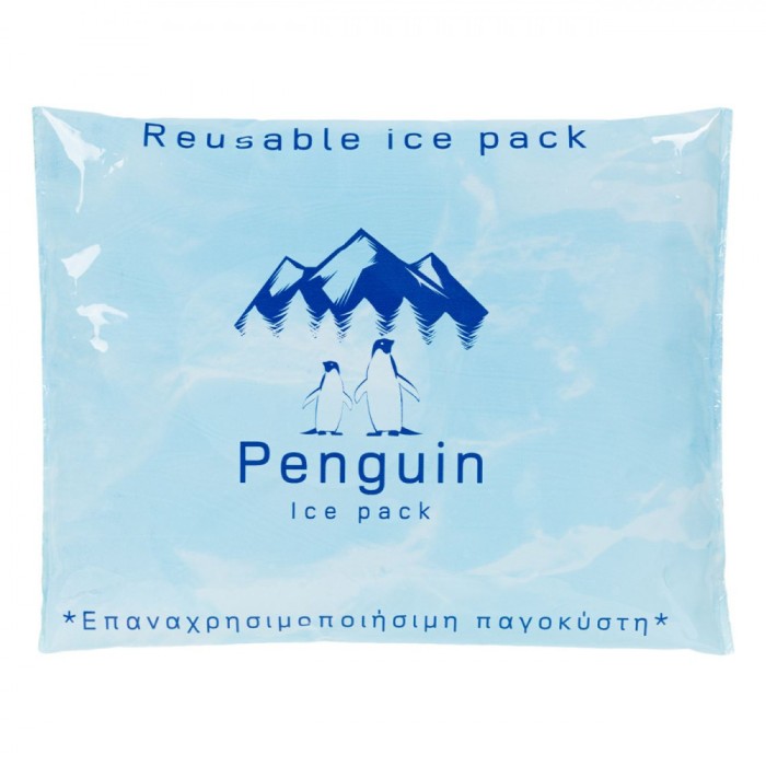 Pachet Gheață, Penguin, Capacitate 550ml, Albastru