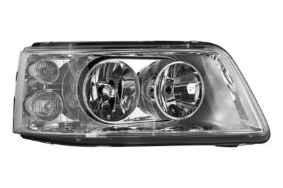 Far VW T5 Multivan 04.2003-10.2009 AL Automotive lighting partea Dreapta, tip bec H1+H7, culoare argintiu, fara prinderi panou frontal