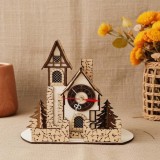 Ceas de Perete Casa Medievala, Design Rustic, 26cm, Decor istoric, Mecanism Precis, Cadou Elegant, Stil Clasic