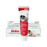 BIOLINE PASTA DE DINTI CU PROBIOTICE PENTRU CAINI SI PISICI 50G