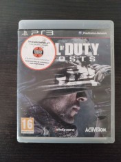 Call of Duty GHOSTS Joc Playstation 3 PS3 foto