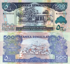 SOMALILAND 500 shillings 2016 UNC!!!