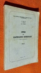 Curs de matematici superioare pentru subingineri Vol 1 - Burlacu, Loziciu, Tudor