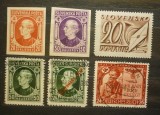 Slovacia Statul Slovac Taxă de Poștă Germania Reich Lot 6 Mărci -A666
