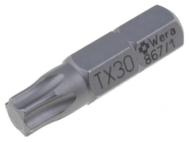 Capăt de şurubelniţă Torx TX30 25mm