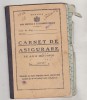 Bnk div - Carnet de asigurare 1937-1940, Romania 1900 - 1950