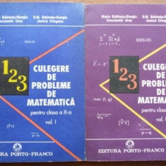 Culegere de probleme de matematica pentru clasa a X-a 1, 2 - Maria Batinetu-Giurgiu, D. M. Batinetu-Giurgiu