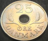 Moneda 25 ORE - DANEMARCA, anul 1967 * cod 1464, Europa