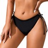 Slip baie menstrual Lisa Negru Marime L impermeabil 4 straturi Linovit confortabil discret pentru piscina plaja SPA