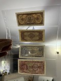 Set bancnote 1952, 1 leu 1952, 3 lei 1952, 5 lei 1952, 10 lei 1952, 25 lei 1952, 100 lei 1952
