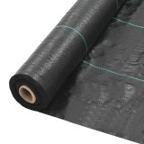 Membrană antiburuieni &amp; antirădăcini, negru, 1x200 m, PP