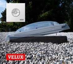 Fereastră electrică pentru acoperiș terasă Velux CVP 0573 foto