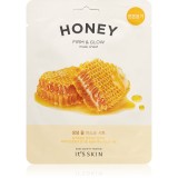 It&acute;s Skin The Fresh Mask Honey mască textilă iluminatoare cu efect de &icirc;ntărire 20 g