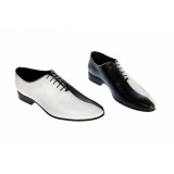 Pantofi barbati de ceremonie din piele naturala doua culori MOD1AN