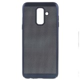Husa Telefon Plastic Samsung A6+ 2018 a605 J8 J810 Mesh Dark Blue
