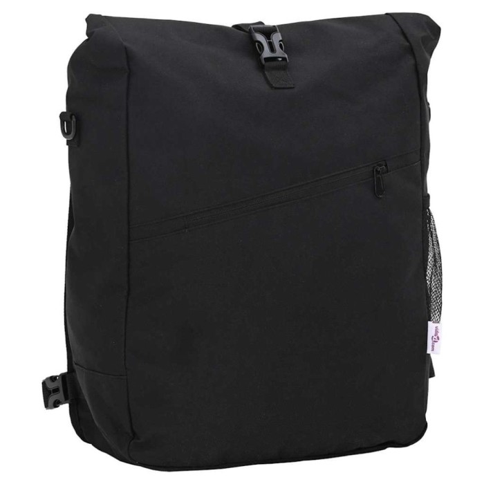 vidaXL Geantă de bicicletă Negru 33 x 16 x 48 cm Poliester 42008086