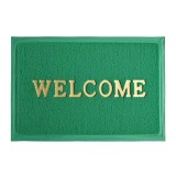Covoras Intrare Tip-lufa - 38x58cm / Welcome Verde