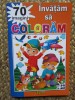 Invatam sa coloram! 70 imagini pentru copii 3-5 ani, editura Eduard, carte de colorat 2024, necartonata, stare foarte buna