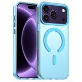 Husa MagSafe CandyCase Asteroid GSM pentru iPhone 18 Pro / 17 Pro, Policarbonat + TPU, Albastru