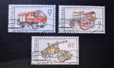 Cehia (Česk&aacute; Republika) 2004 Aniversarea a 140 de Ani de la &Icirc;nființarea Pompierilor Cehi Serie Completa 3v Ștampilat Praga - A90